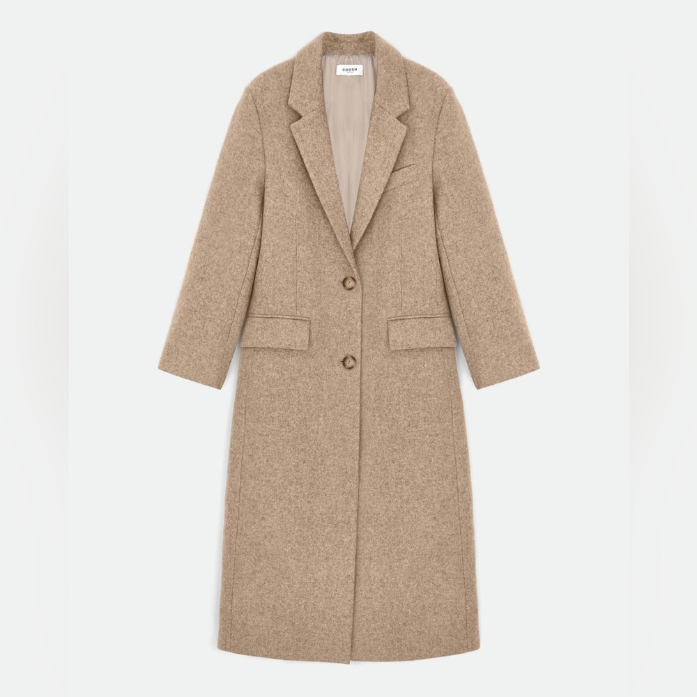 WOOLLEN SINGLE-BREAST COAT GIGI